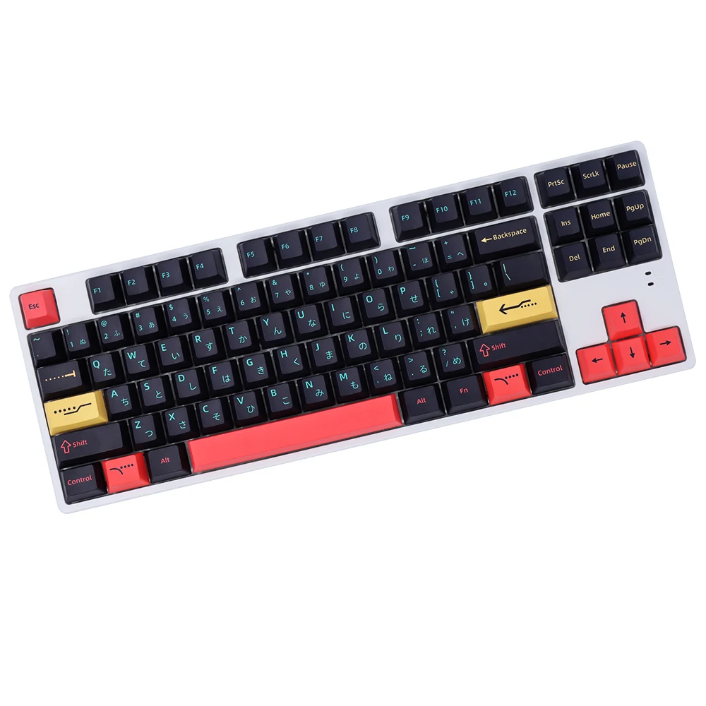 Metropolis personalizou keycaps cherry profile dye sub keycap para gmk cherry mx switch 64/68/87/96/980/104/108 teclado mecânico