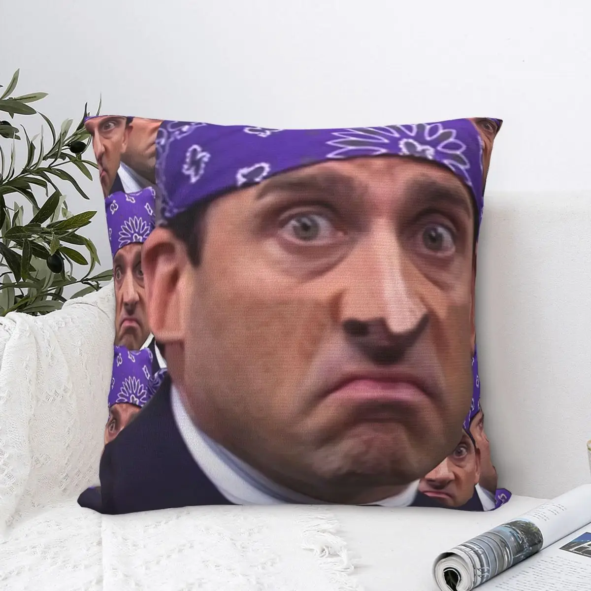 

Prison Mike Multiplied Cojines Throw Pillow Case Michael Scott The Office Cushion Home Sofa Chair Print Decorative Coussin