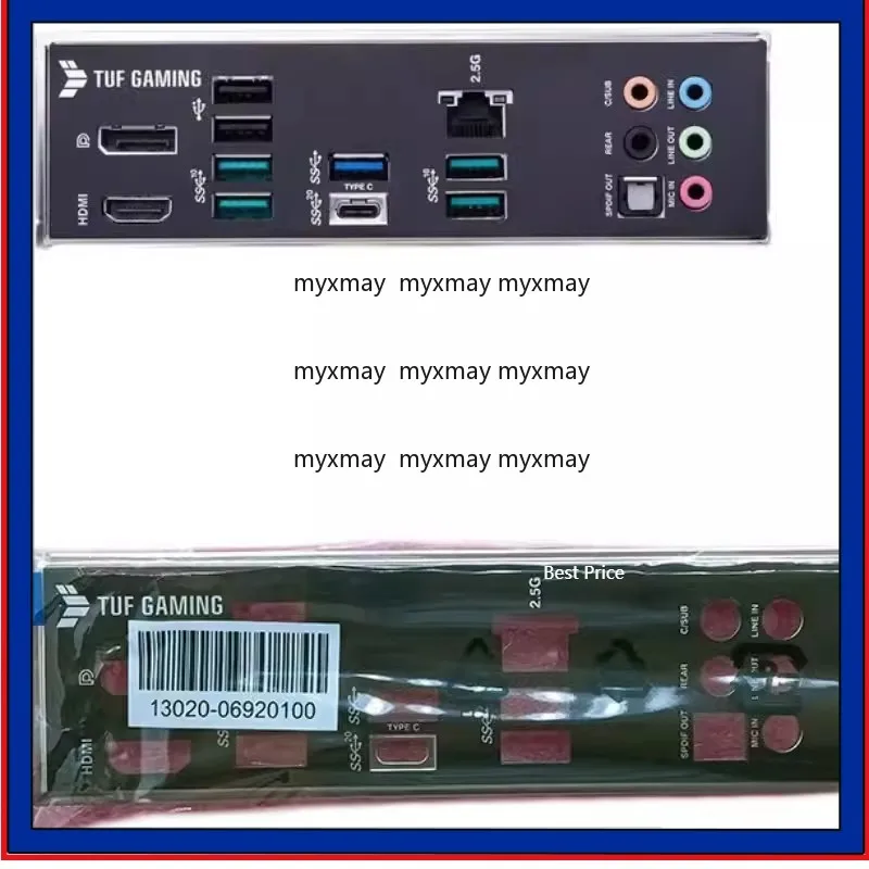 

Оригинальная задняя панель экрана ввода-вывода для ASUS TUF GAMING B660M-PLUS D4, пустая перегородка для материнской платы