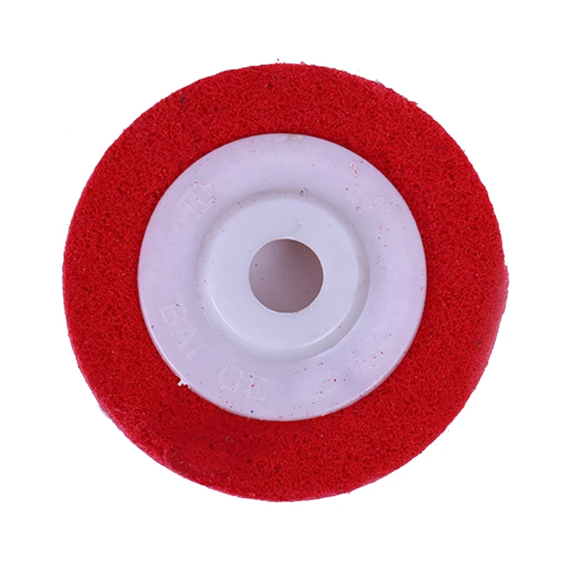 4 Inch Nylon Fiber Polishing Wheel Abrasive Disc Buffing Wheels for 100mm Angle Grinders Metal Products Plastics Glass