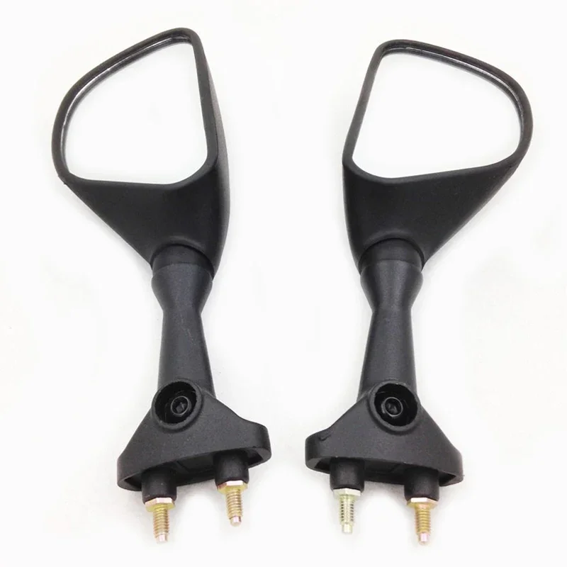 

Пара черных новых стильных боковых зеркал заднего вида для Kawasaki Ninja ZX6R ZX636 ZX6RR 2003-2004