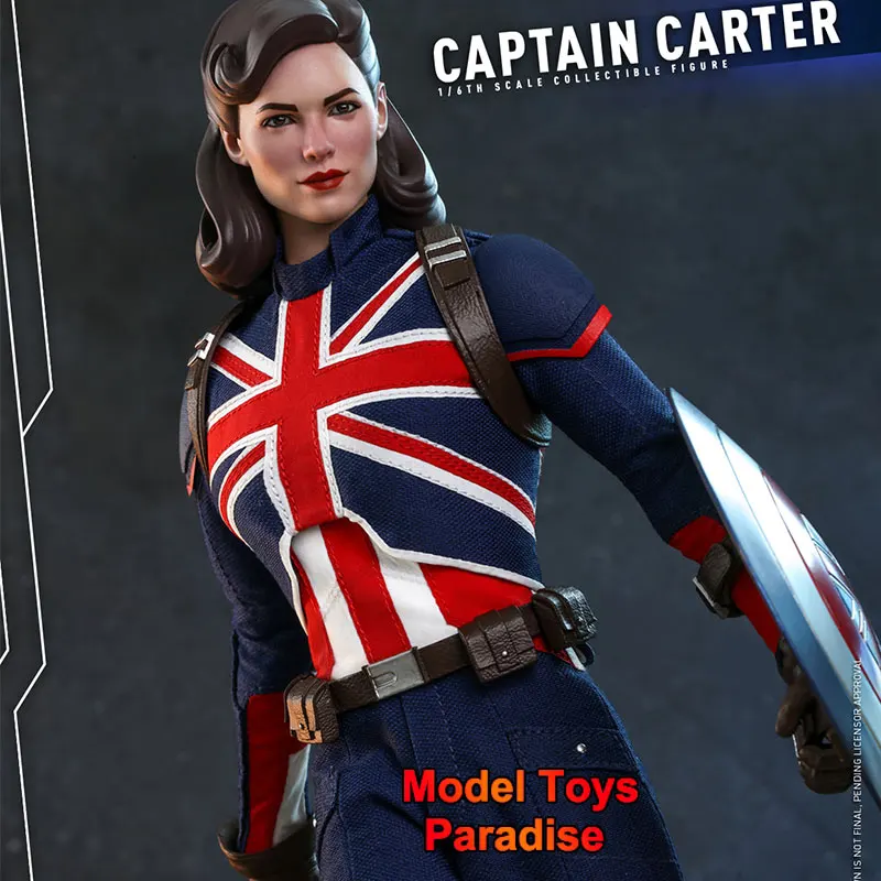 

HOTTOYS TMS059 1/6 Collectible Toys Peggy Carter What If... Super Hero Woman Soldier 12'' Full Set Action Figure Model Gifts