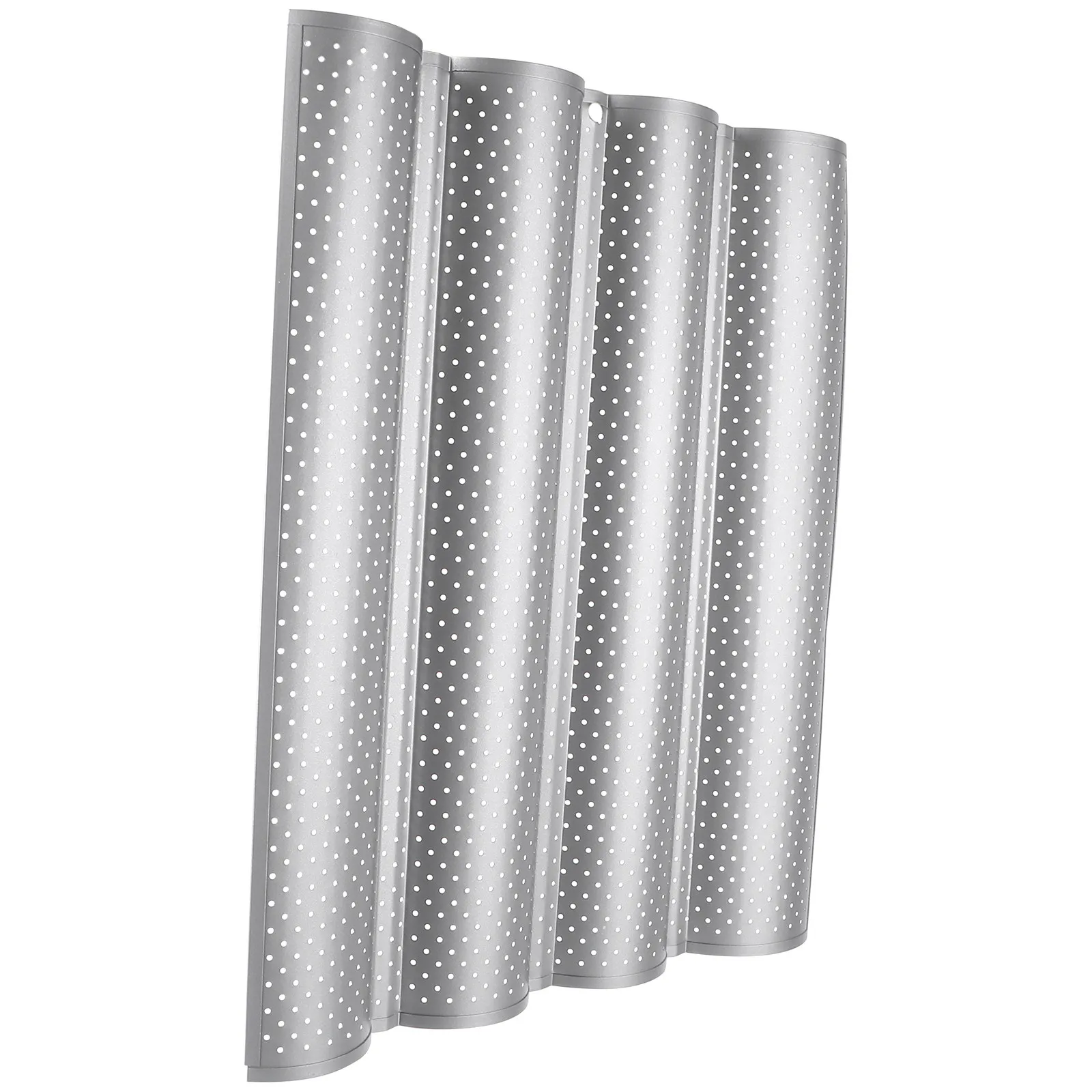 Wave Style French Bread Pan Made of Premium Material for Ideal for Home Bakers and Small Bakeries Baking Mold