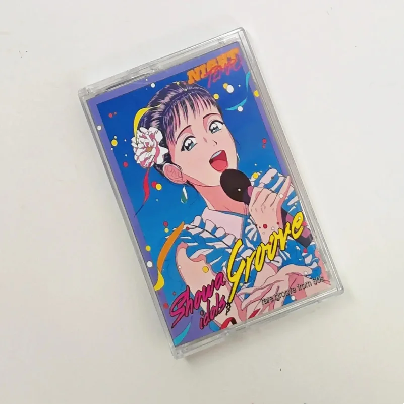 Vaporwave City Pop Night Tempo Music Tape Showa Idol's Groove 2 Album Intro Cassettes Cosplay Recorder Walkman Soundtracks Box - view 3