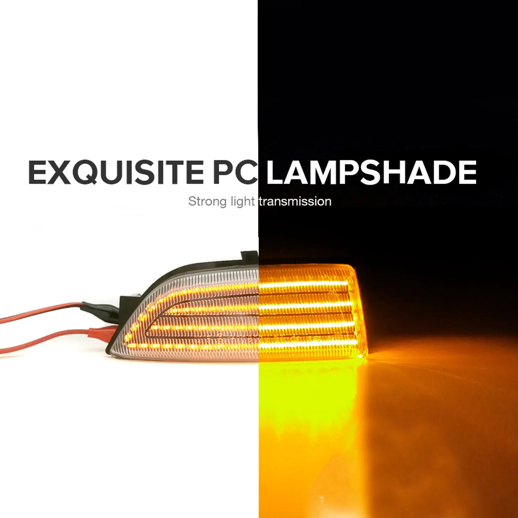 

Car Dynamic LED Turn Signal Rearview Mirror Lights Blinker For Ford Everest 2015-2019 Ranger T6 Raptor Wildtrak