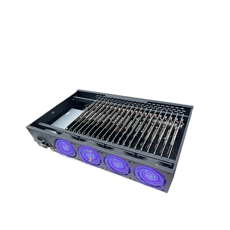 PF mobile farm box, with OTG Ethernet click farm system, unified control