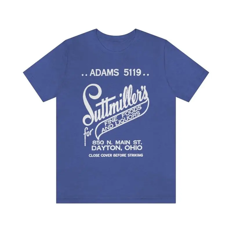 Suttmiller'S Supper Club Dayton Ohio Vintage Ad T Shirt