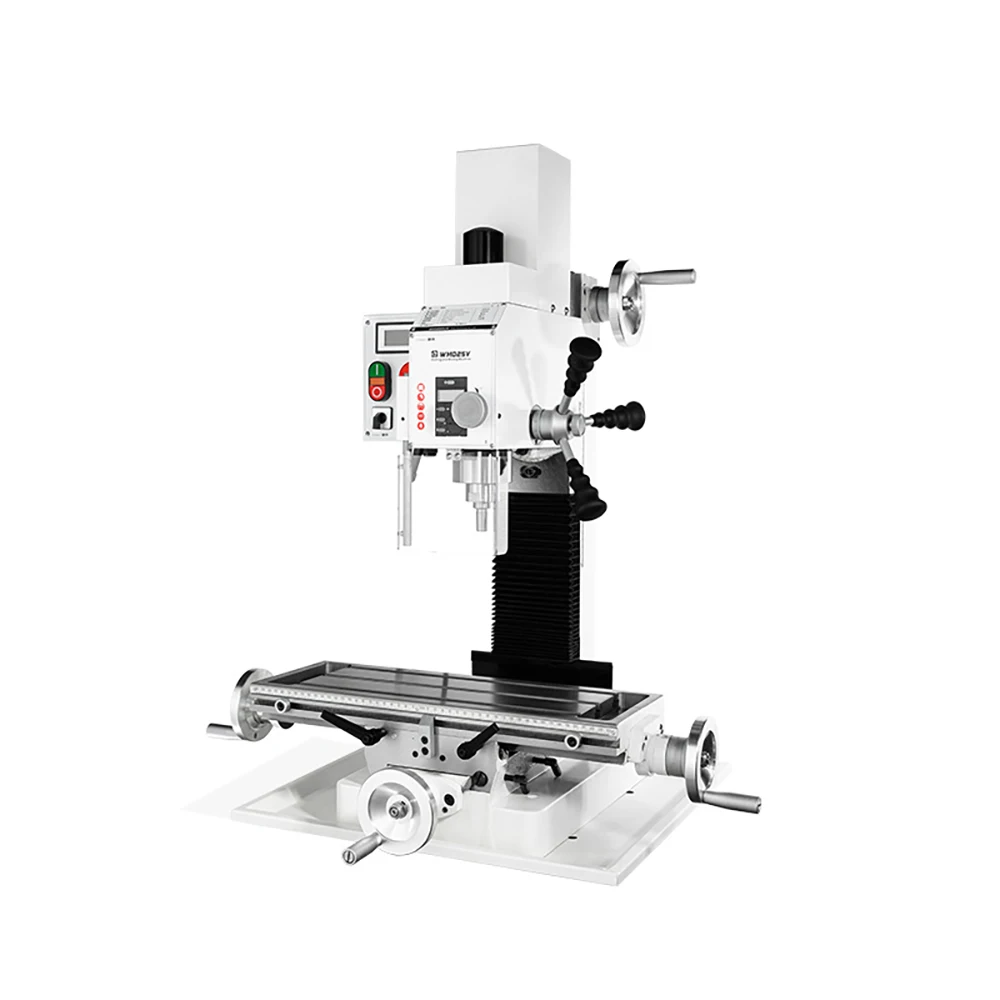 

WMD25V Multi-functional Drilling and Milling Machine, Home-use Small Milling Machine with High Precision Metal