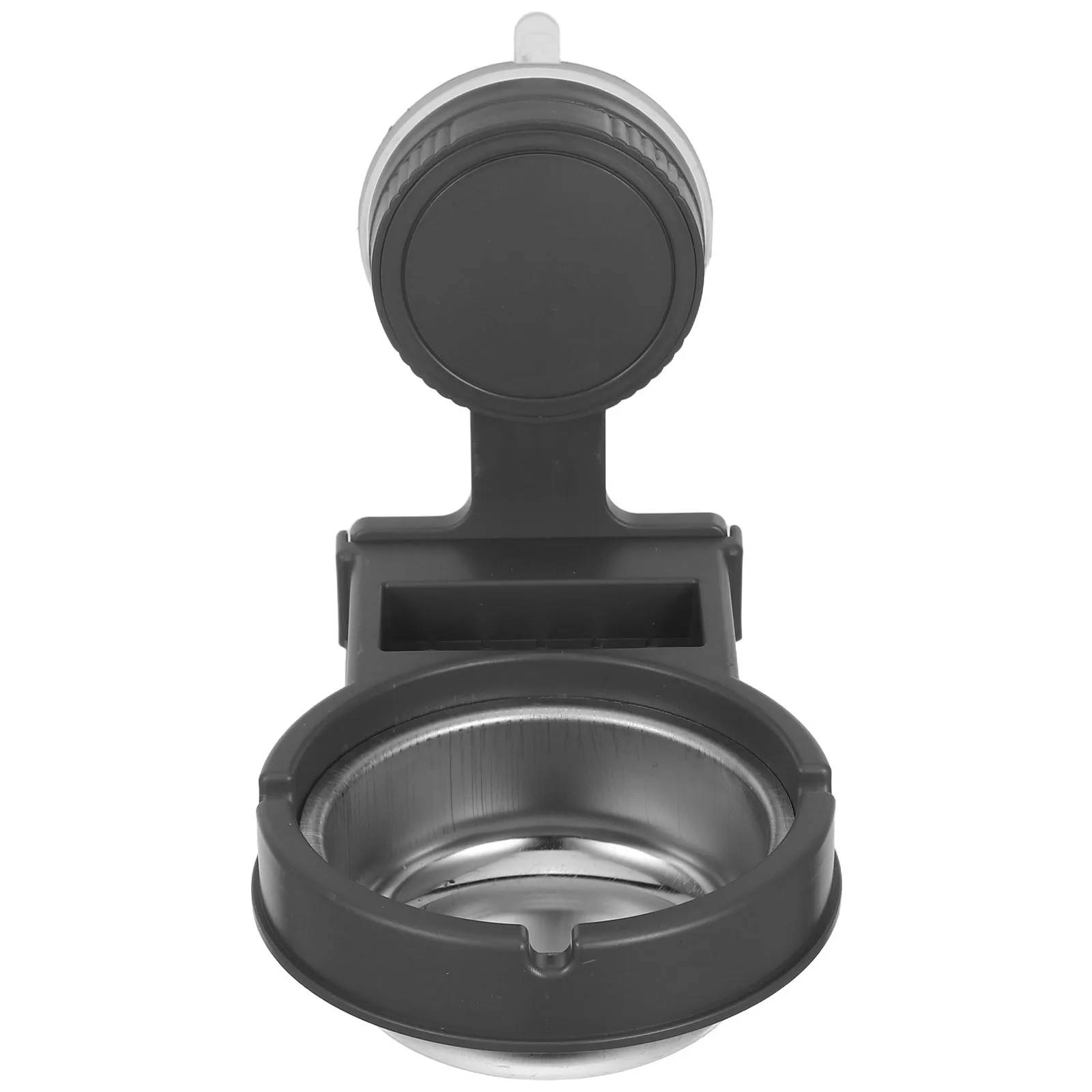 

Suction Cup Ashtray Wall Mounted Bathroom Toilet Cigarette Butt Holder Metal Container No Drilling Easy Install Tiles Glass Home