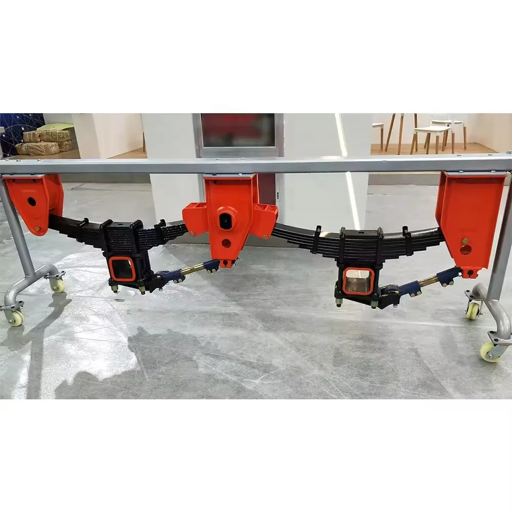 

Custom Accessories Semi-trailer Parts Suspension with Leaf Spring American Mechanical Suspension System