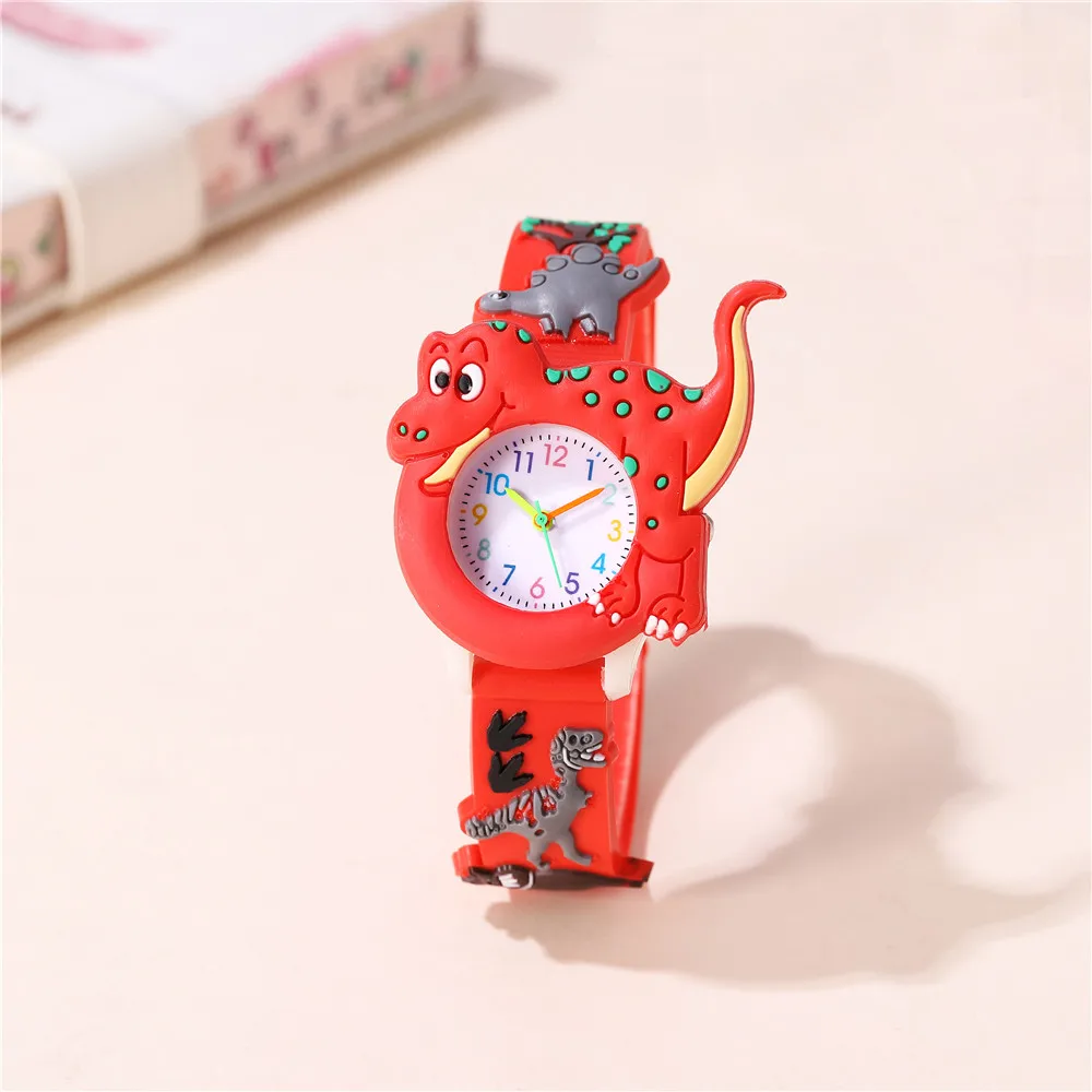 Creative 3D Dinosaurs Dial children‘s Watch For Girls Boys Kids Quartz Wristwatches