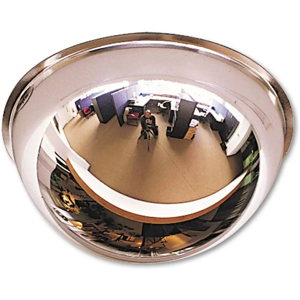 

360 ° Купольное охранное зеркало из плексигласа, диаметр 18, панорамный обзор на 360 градусов (1 шт. в упаковке)