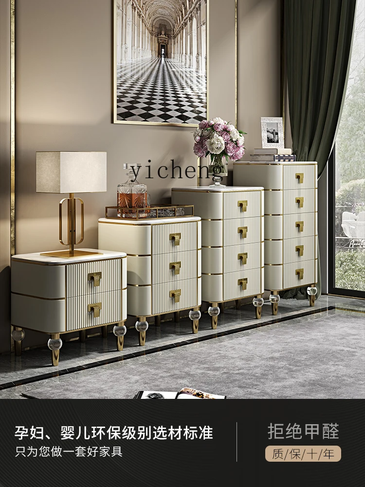 Zk Chest of Drawers Four Or Six Storage Chest of Drawers Marble Living Room Bedroom Storage Cabinet