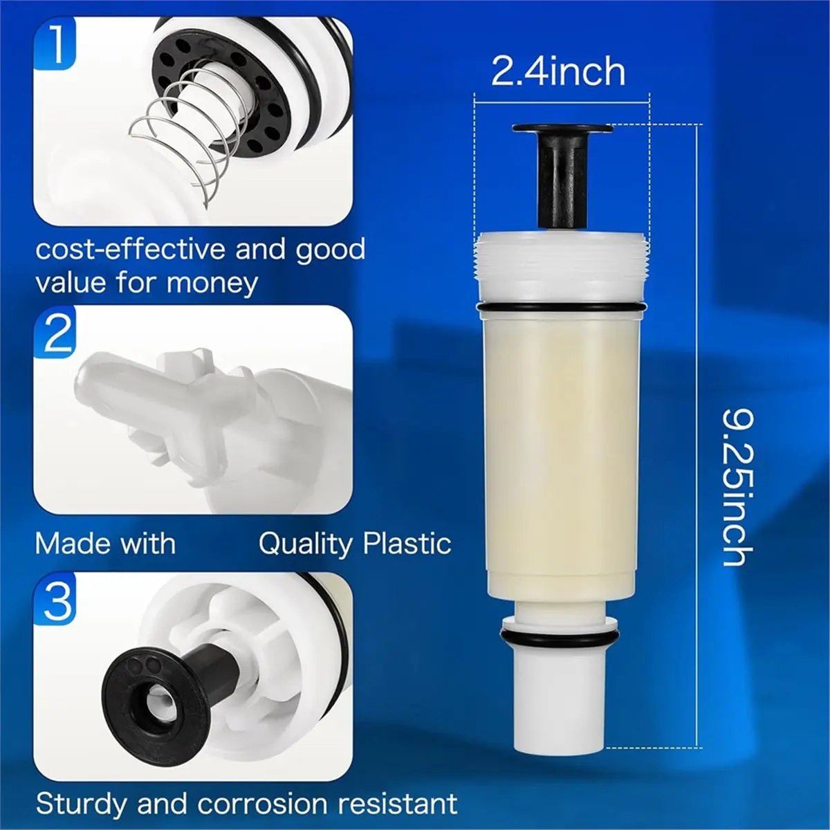 RECOMMENDATION  Upgraded C-100500-K Flush Valve Cartridge Assembly Kit for M-101526-F3 503 504 Series Duct Valve