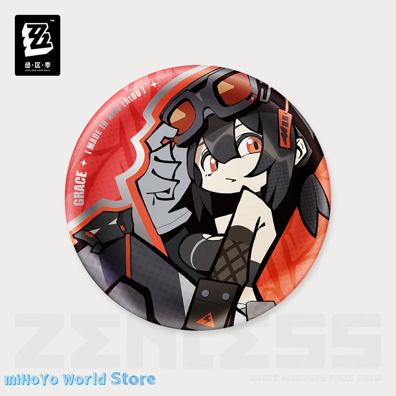 Zenless Zone Zero Genuine Badge Official Original Q version Theme Grace Badge Ben Belobog Anton Badge Koleda Birthday Gifts