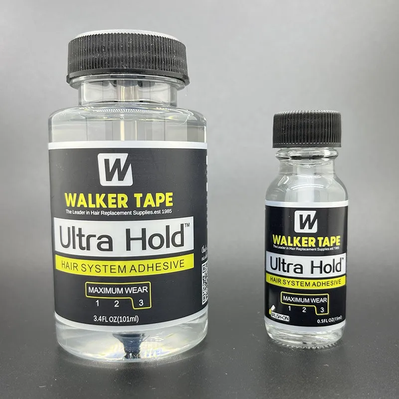 

5/10PCS 0.5/1.4/3.4 FL OZ Ultra Hold Hair System Adhesive Maximun Wear 3 Walker Tape The Leader In Hair Replacement Supplles.est