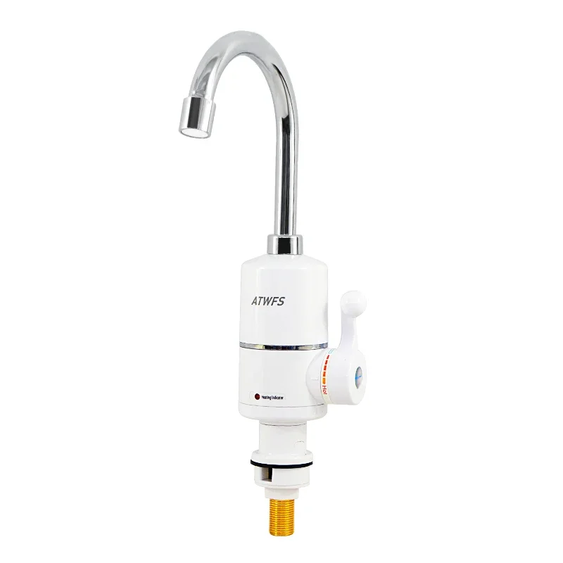 ATWFS 3000w 220v Tankless Water Heater Tap for Instant Hot Water in Kitchen