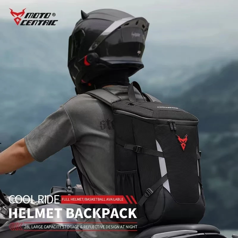 Motorcycle Bag Waterproof Cycling Helmet Backpack Motocross Racing Computer Backpack Portable Universal Traveling Knapsack