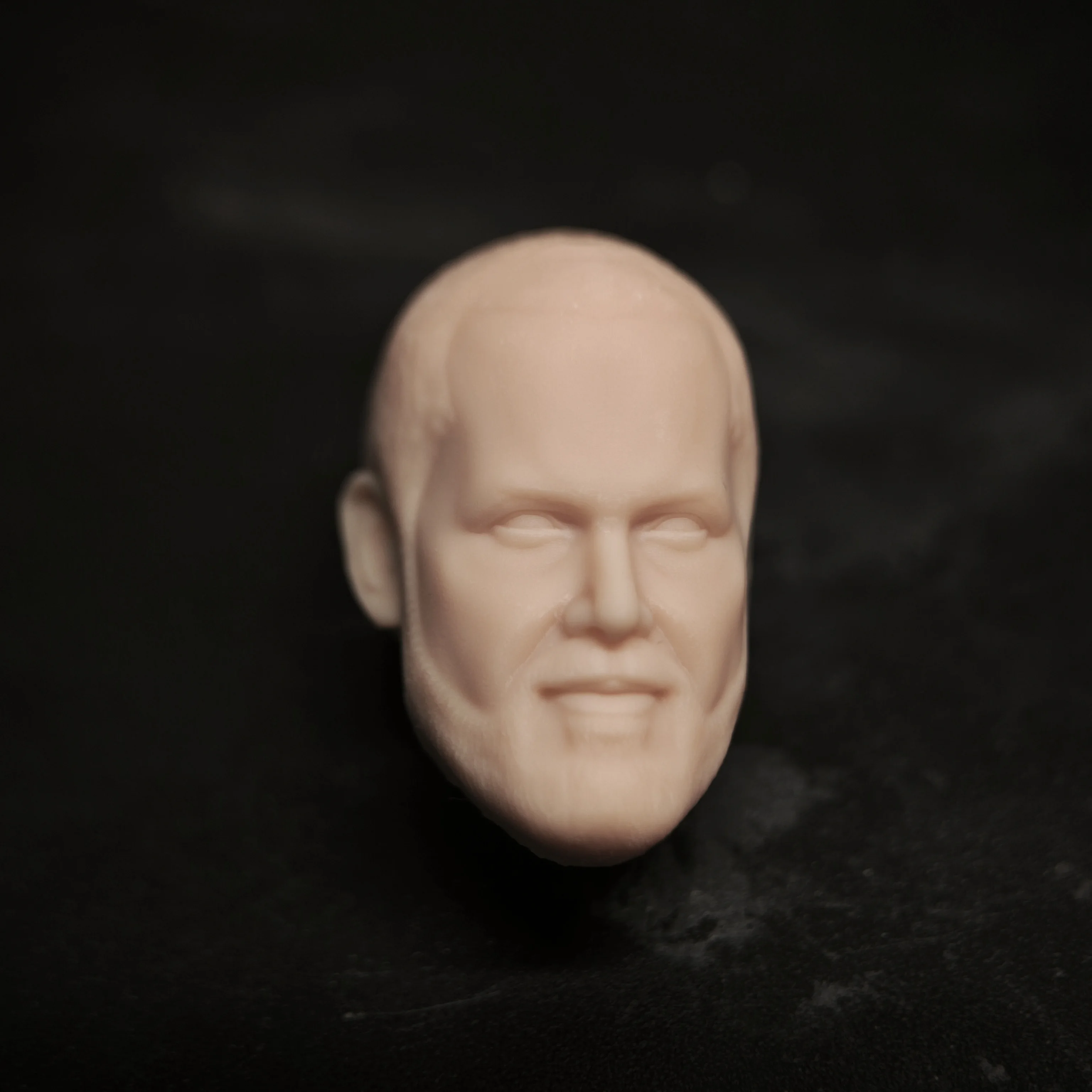 HL1698 DIY Customized 1/18 1/12 1/10 Scale Unpainted Head Sculpt for 3.75