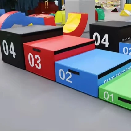 مصنع الجملة أفضل نوعية أجهزة لياقة بدنية 3 في 1 صندوق القفز اللياقة البدنية الخشبي لممارسة الرياضة