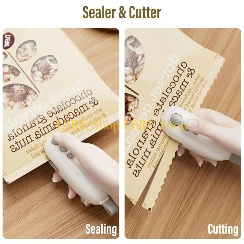 L8RE من السهل استخدام جهاز ختم حرارة فعال لتوبيخ الأكياس للمنزل والسفر