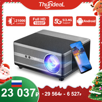 ThundeaL TD98 1080P Full HD Projector LED 4K WiFi Android Projector Auto Focus TD98W PK DLP 3D Video Smart Home Theater Beamer