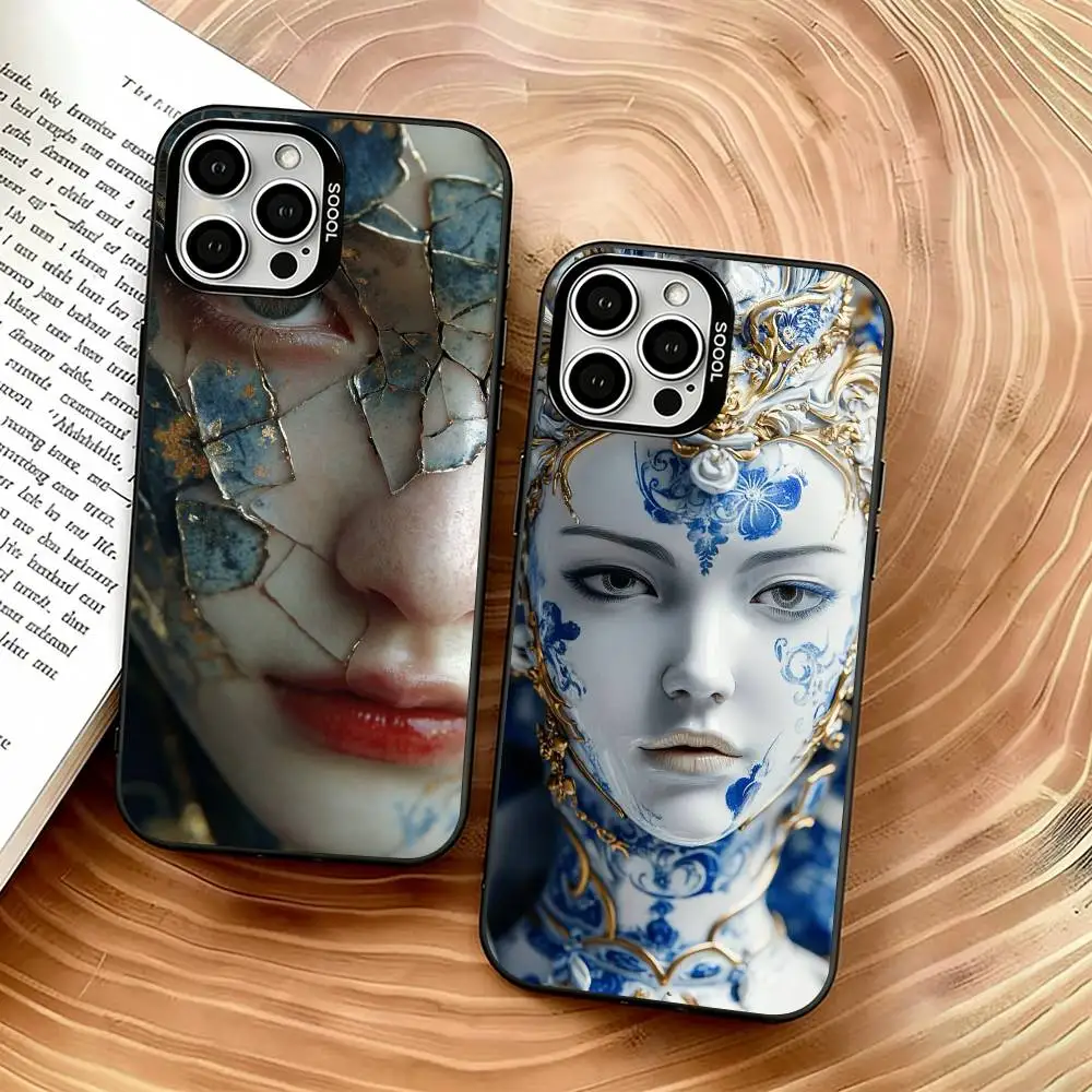 Blue & White Grace …