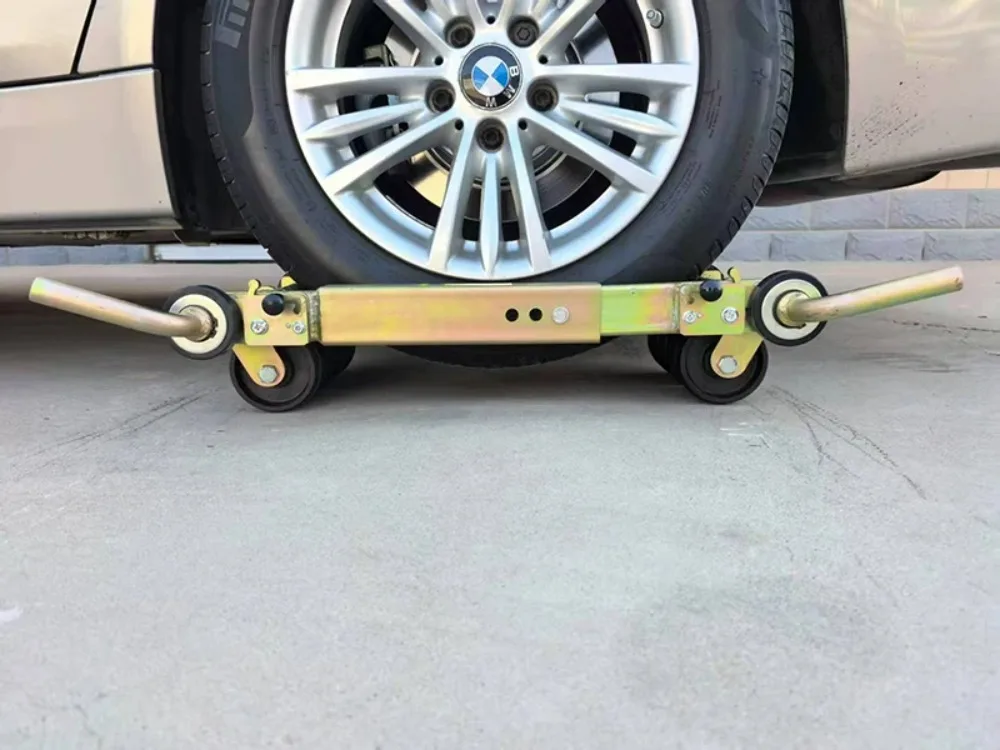 Auto-Positionierer mit Ratschenfußpedal, Fahrzeug-Hebevorrichtung, Radpositionierer, Auto-Bergungsskates