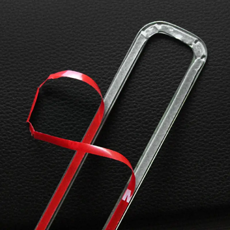

Stainless Steel For Audi A3 8V 2013 2014 2015 2016 2017 2018 2019 Car Interior Center Console Navigation Frame Cover Silver Trim