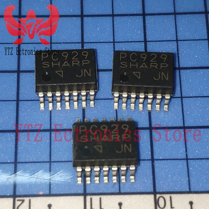 5PCS PC929 PC929J00000F SOP14 IGBT driver optocoupler isolator chip