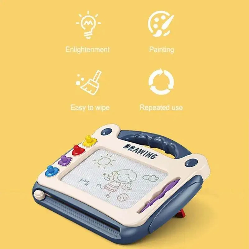 Planche à dessin magnétique pour enfants, jouet WordPad, planche de Graffiti de couleur, jouets de dessin éducatifs artistiques, jouets d'éducation précoce pour enfants