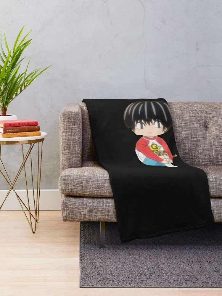 Kotaro lives Alone Throw Blanket Custom Blankets Sofas Of Decoration Blankets