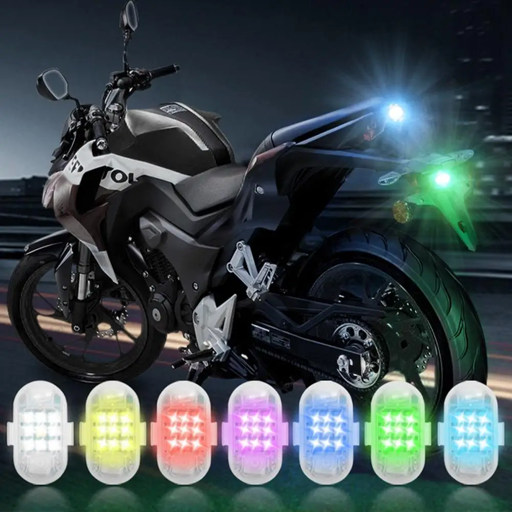 Rgb Strobe Lights With Magnetic Waterproof Infrared Mini Emergency Warning Light Led Motorcycle Drone Lights