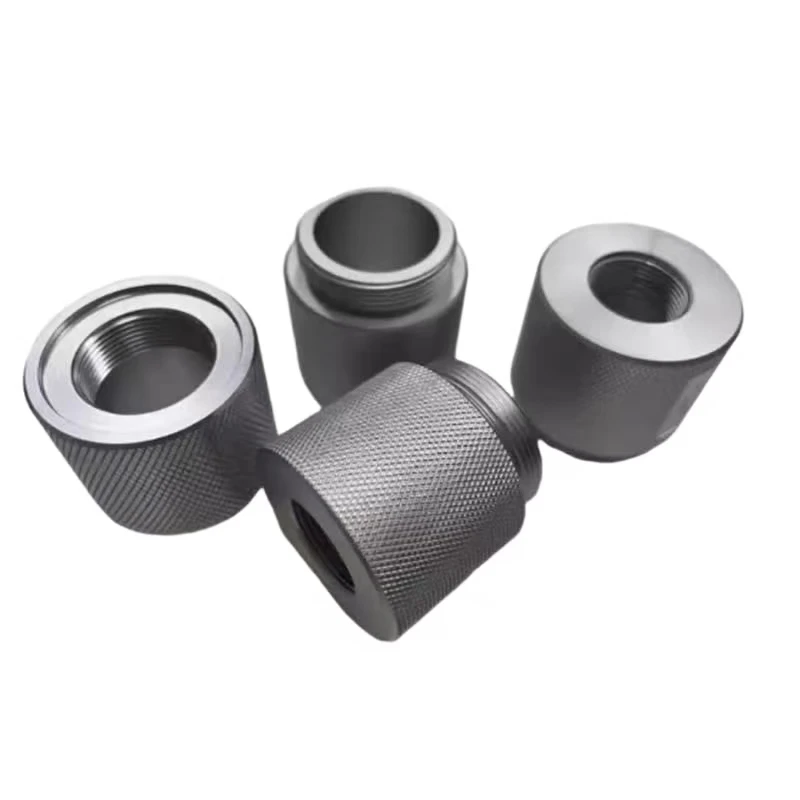 

Customized Non-standard Parts Machining Services Stainless Steel Multi-Purpose Knurled Pipe Fittings