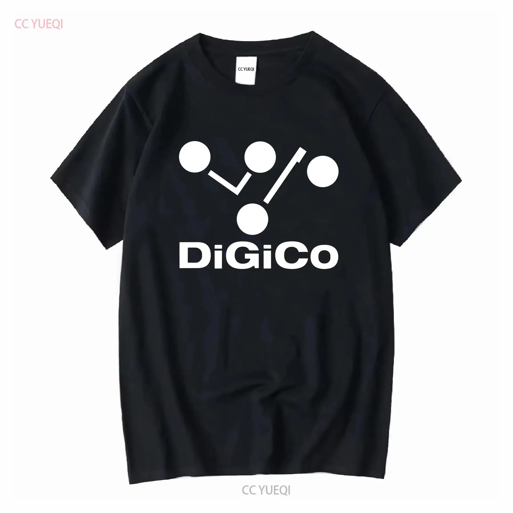 New T Shirt DiGiCo Creative Mixing Audio Logo Men's USA Size S to 5XL long or short sleeves vintage Washed streetwear Slightly