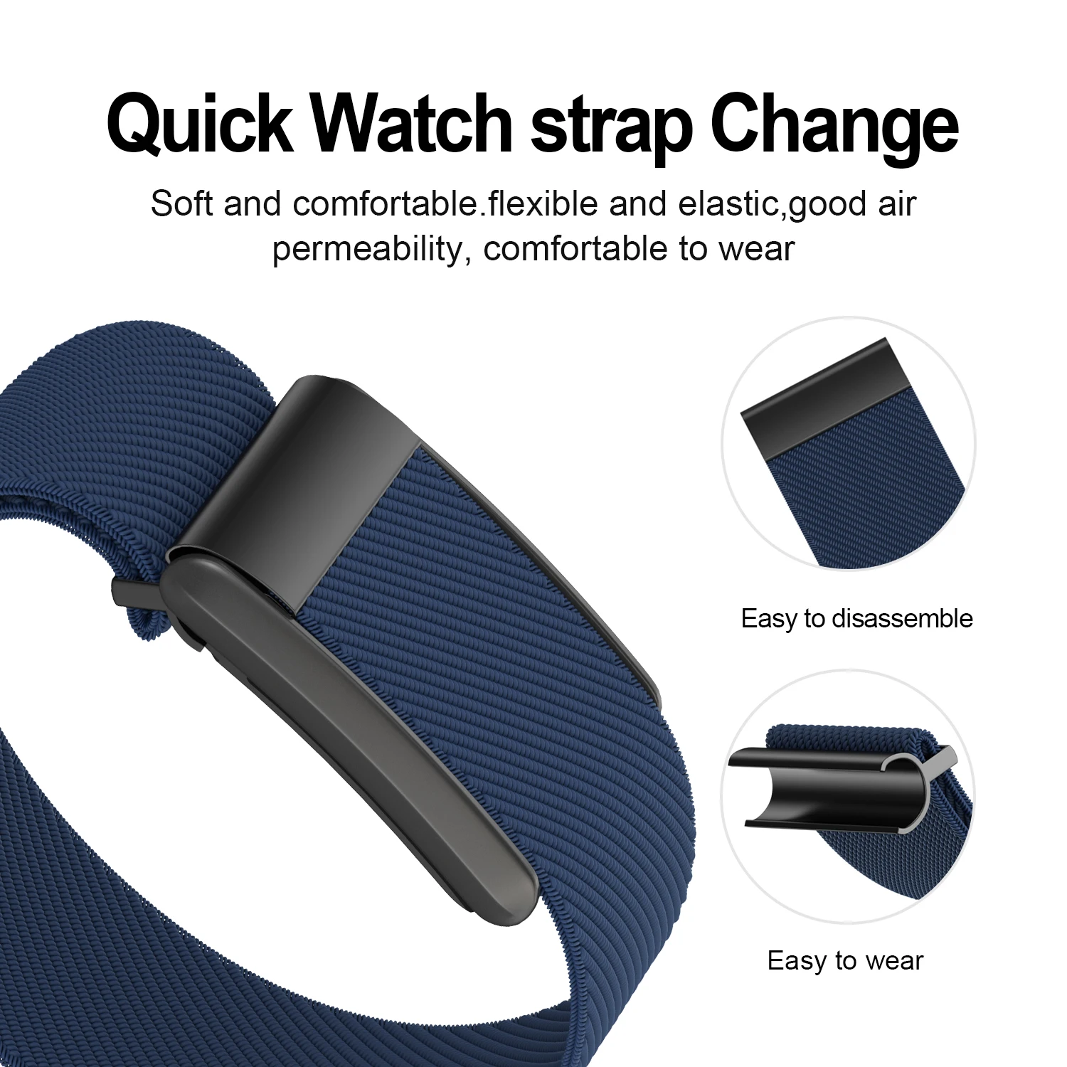 Sport-Nylonbänder für Whoop 5.0 Band Whoop 4.0 Dehnbares Uhrenarmband Correa elastischer Handgelenkersatz für Whoop 4.0 3.0 Bänder