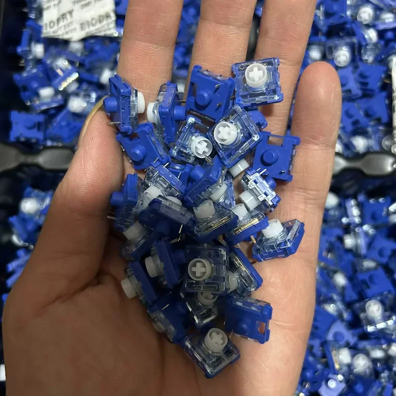 Silent Switch Mechanical Keyboard - 30/60/110 pezzi, switch Kailh Deep Sea