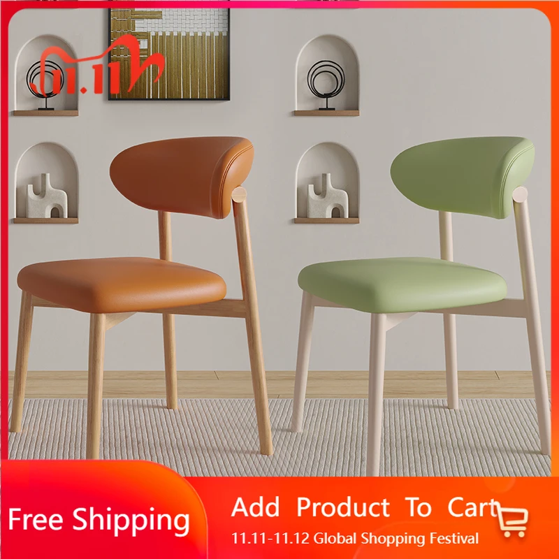 

Designer Luxury Dining Chairs Vintage Wedding Comfortable Dining Chairs Minimalist Computer Outdoor Wood Sillas Home Furniture