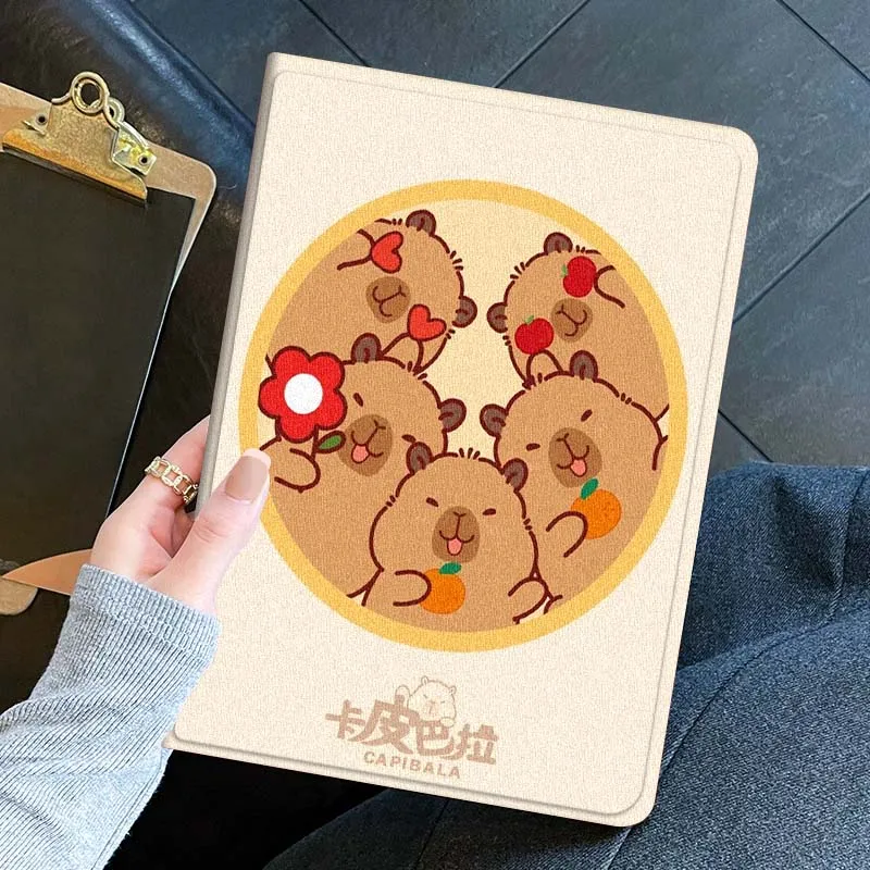 capa-de-design-fashion-capybara-para-ipad-pro-air-mini-11-1-2-3-4-5-6-7-7ª-geracao-129-13-79-83-m3-m4