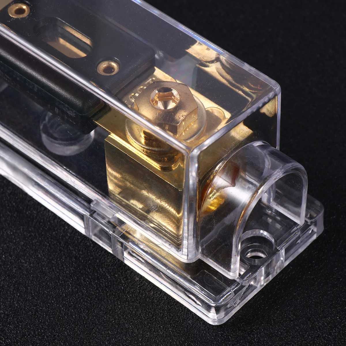 

200a Fuse Holder Car Audio Inline Mini Anl Speaker Modification Accessory Fuse Storage Box for Car Rv Trailer Bus