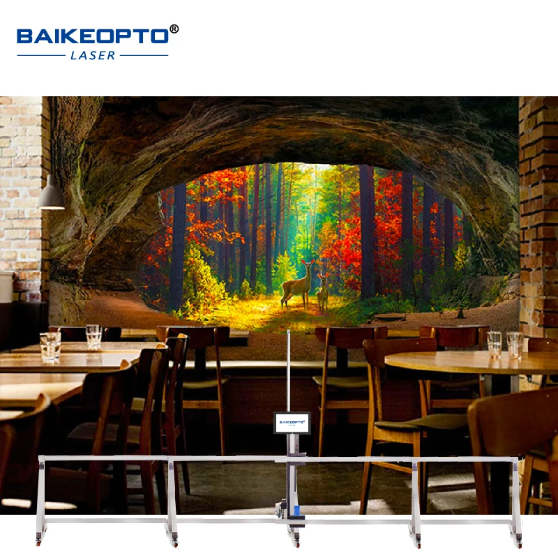 BK-GW64T AI-Powered 2-in-1  Printer for Walls & Floors | Print on Tile/Ceramic/Wood