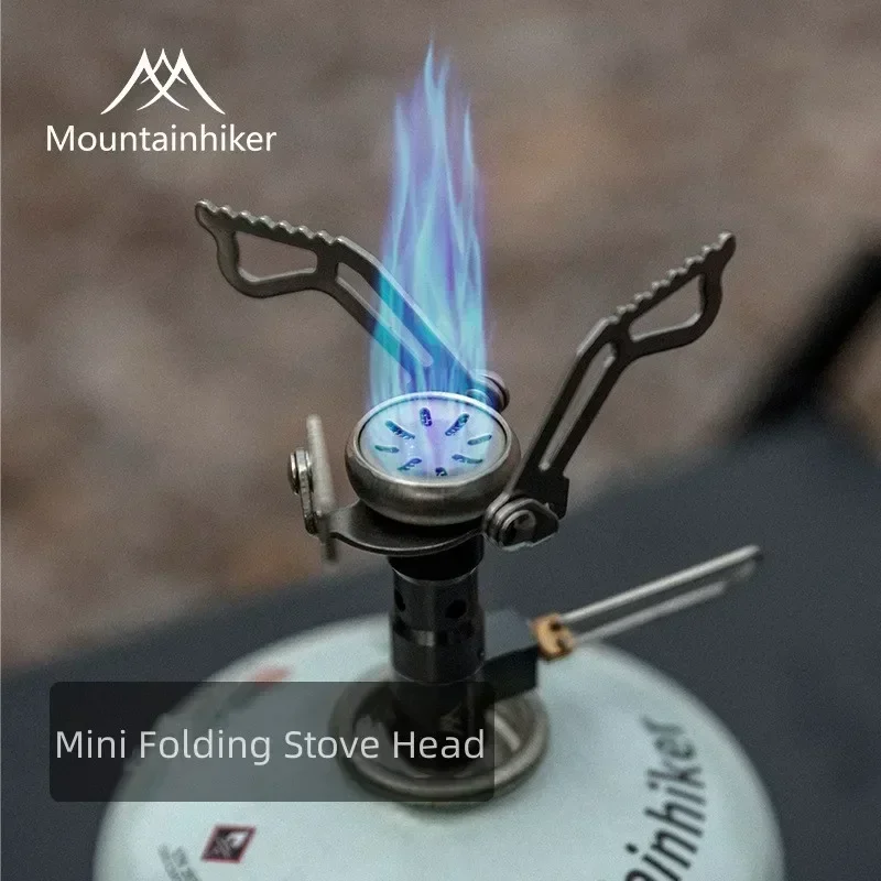 

MOUNTAINHIKER Camping Tourist Burner Big Power Mini Gas Stove Cookware Folding Portable Outdoor Picnic Barbecue Survival Furnace