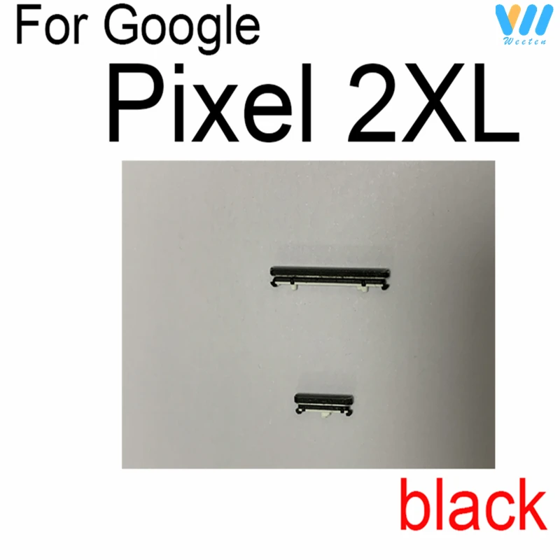 Power Volume Buttons For Google Pixel 2 2XL ON OFF Power Volume Side Switch Keys Up Down Button Replacement Repair Parts 1 Set