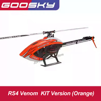 NEW GooSky RS4 6CH 3D Direct Drive Brushless Motor 400 Class Flybarless RC Helicopter For Venom Kit Version