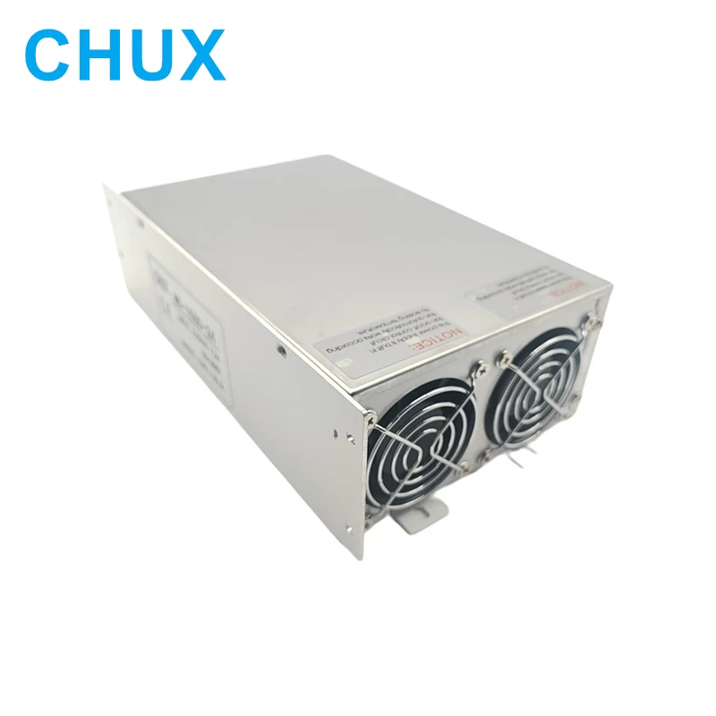 CHUX CC-CV Switching Power Supply 1500W Adjustable 0-24V 36V 48V 60V 72V 80V 90V 100V 110V 220V 300V AC to DC LED Power Supplies