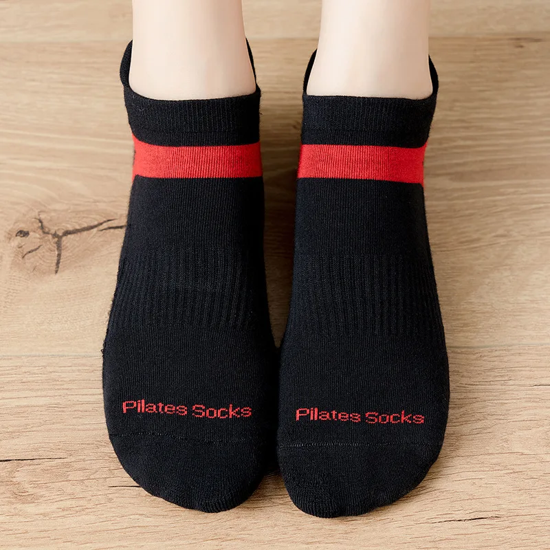 Non-slip Silicone Gym Large Size Yoga Women Socks Fitness Dance Sports Socks Unisex Men Women Cotton Breathable Pilates Socks