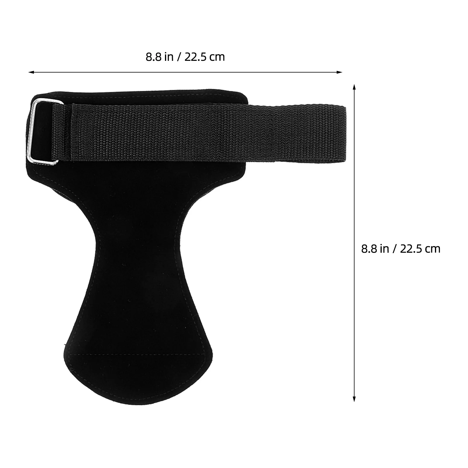 

1Pair Weight Lifting Gloves with Adjustable Buckle Wrist Strap Breathable Wear-Resistant Palm Protector for Sports Fitness