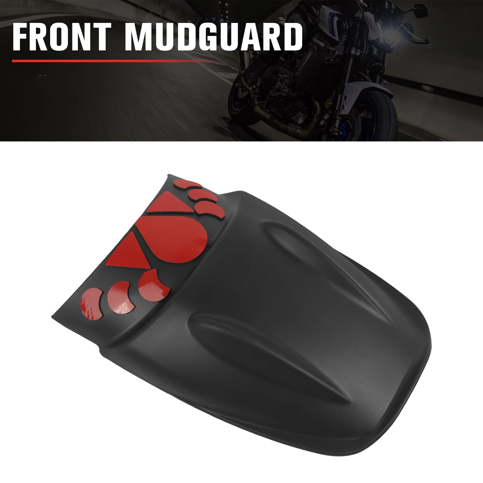 For Yamaha YZF-R1 YZFR1 YZF-R6 YZFR6 MT-09 MT09 SP MT10 FZ-10 TRACER 9 GT XSR900 GP Front Fender Extender Mudguard Extension