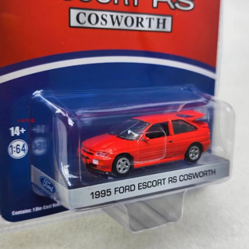 Greenlight 1:64 スケール 1995 エスコート RS コスワース合金シミュレーションカーモデル静的コレクション装飾ホリデーおもちゃお土産ギフト