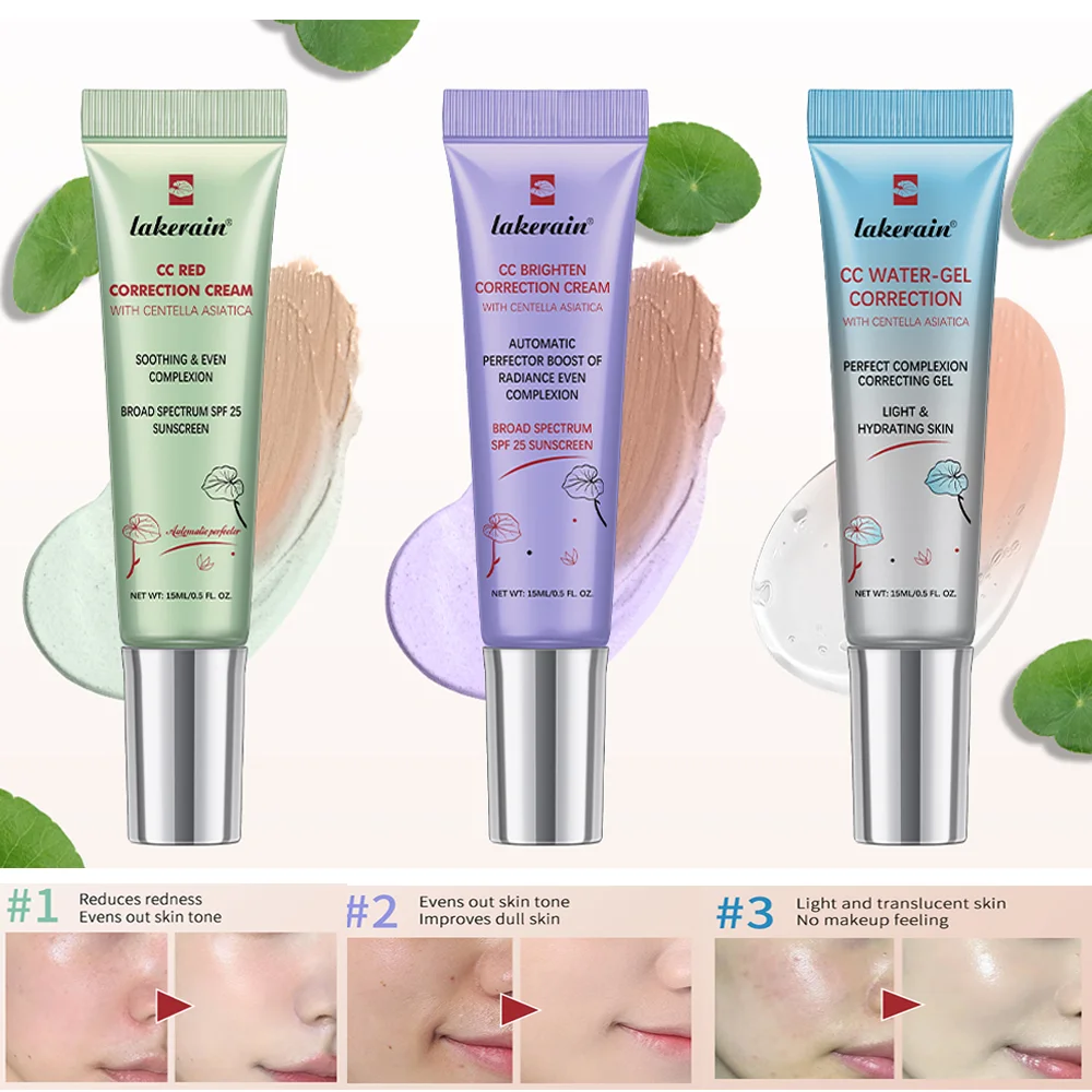 ErborianCC Cream  Skin Hydration Correct Redness Light Makeup Centella Remove Acne Marks Improve Skin Dullness Tinted Coverage